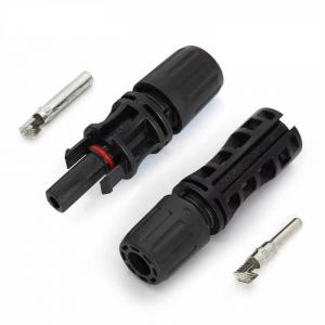 1500V MC4 connector IP67 waterproof PPO  for 2.5mm2-6mm2 cable TUV approval  