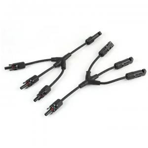 1000V MC4 Y branch connector 3 to 1 Parallel IP67with 4mm2 cable 