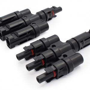 1500V MC4 T branch connector 3 to 1 Parallel